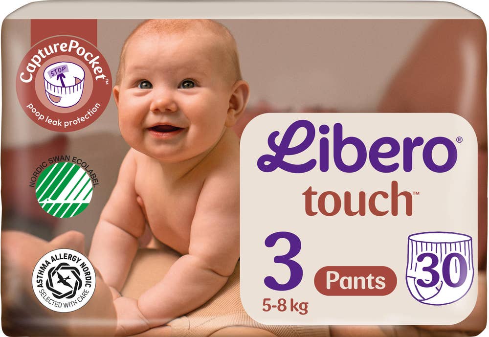 Libero Blöja Touch Pants (3) 5-8kg