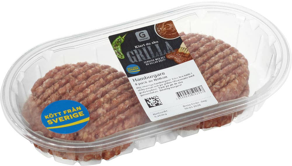 Garant Färska Hamburgare