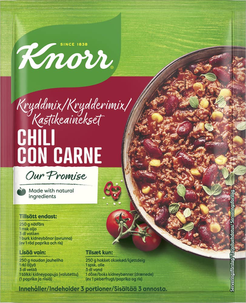 Knorr Chili Con Carne Mix For Meal