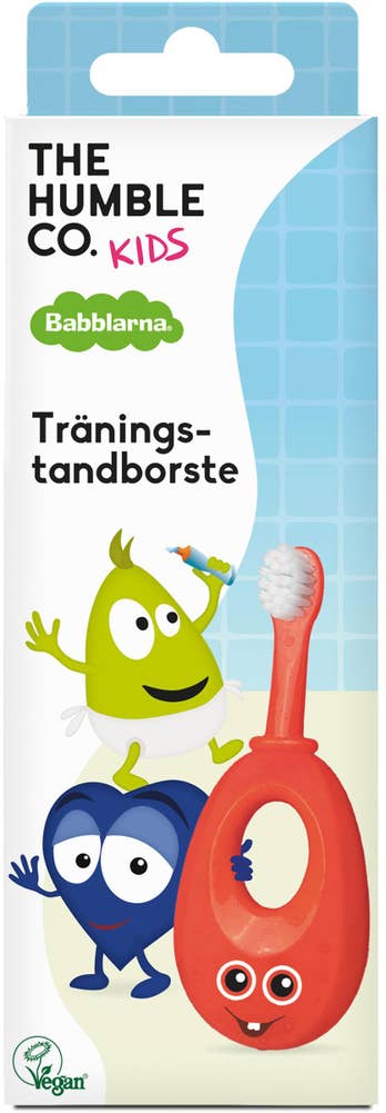 Babblarna Tandborste Röd 0-2 År