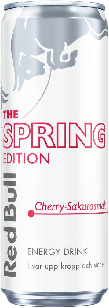 Red Bull Energidryck Spring Edition Körsbär Sakura