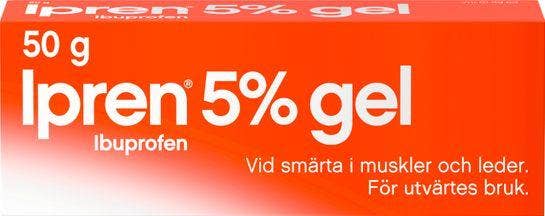 Ipren 5 %, Ibuprofen, gel, 50 g