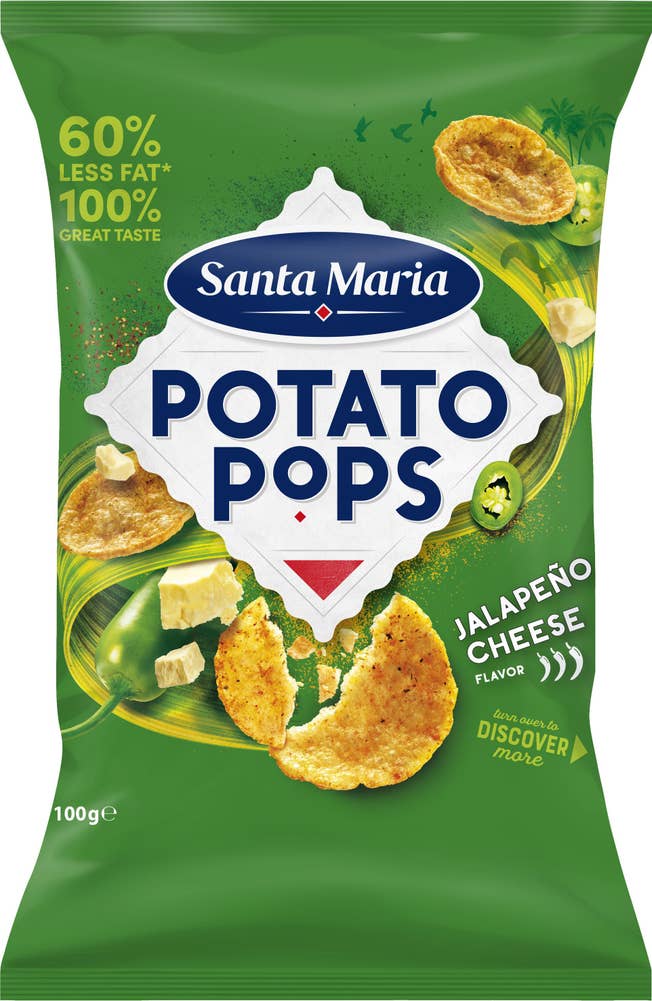 Santa Maria Chips Jalapeño Cheese 100g