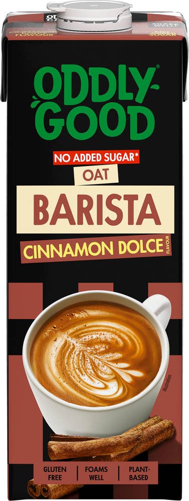 Oddlygood® Barista Kanel Glutenfri Havredryck
