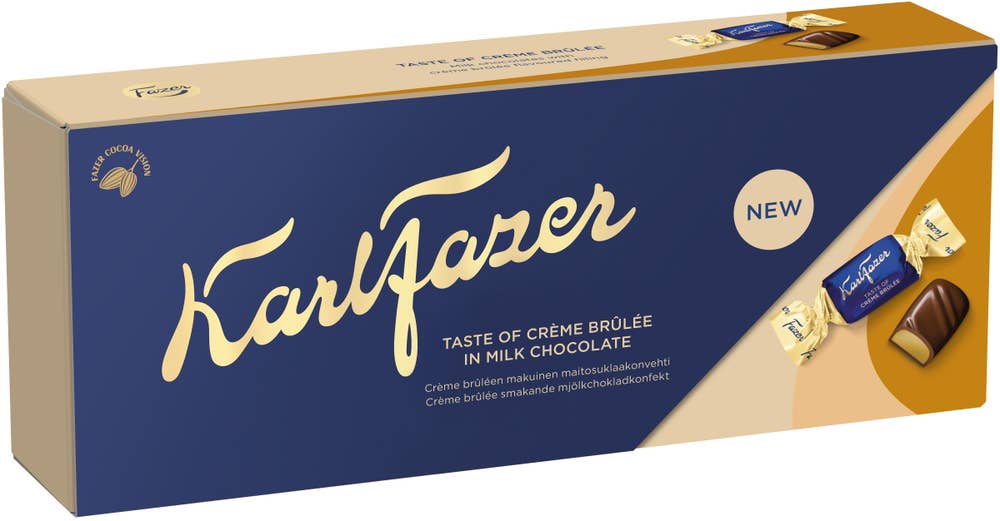 Fazer Karl Fazer Chokladpraliner Crème Brûlée Ask