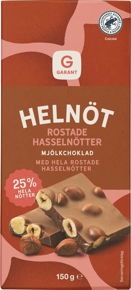 Garant Mjölkchoklad Hasselnöt