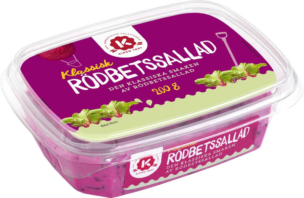 K-salat Rödbetssallad K-Salat