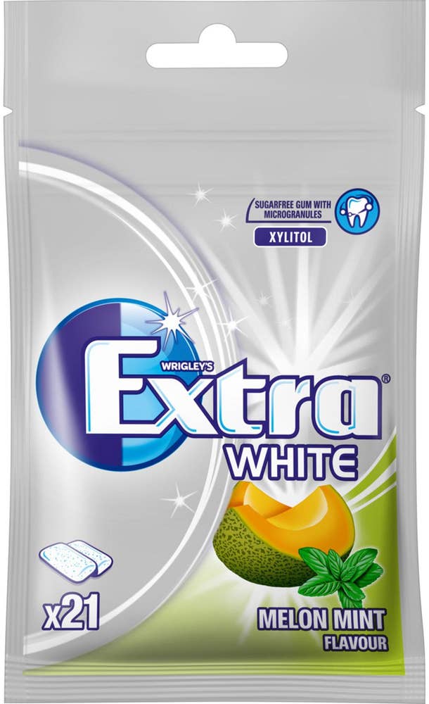 Extra Tuggummi White Melon Mint Extra