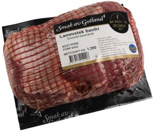 Smak av Gotland Färsk Lammstek Benfri