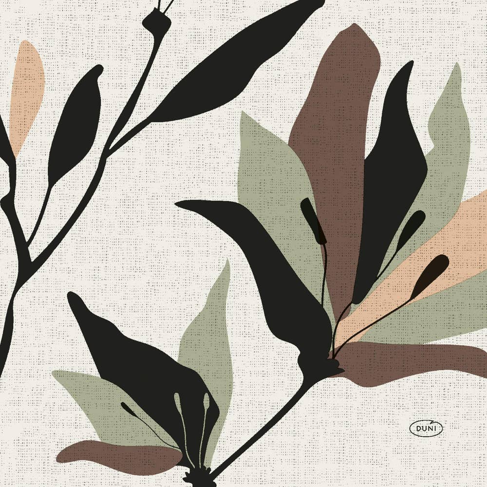 Duni Servett Nomad Flowers 3-lags 33x33cm