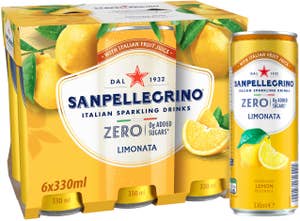 San Pellegrino Limonata Zero 6x33cl