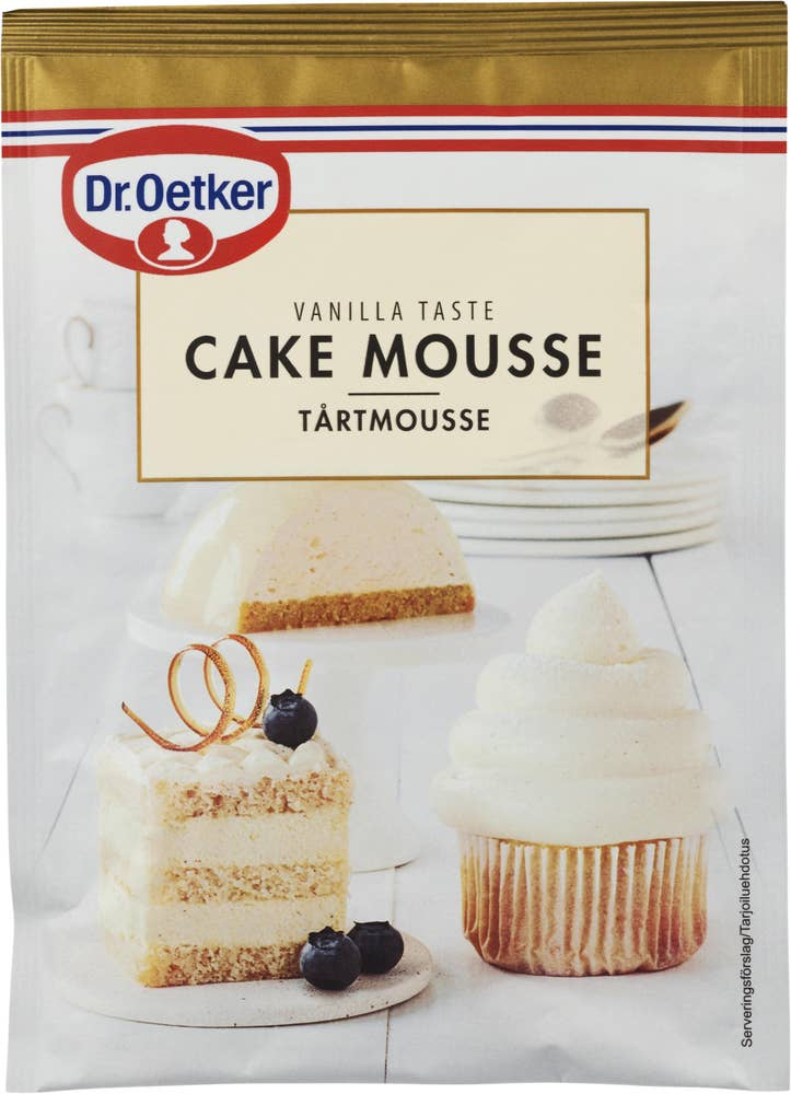 Dr. Oetker Tårtmousse Vanilj Dr Oetker