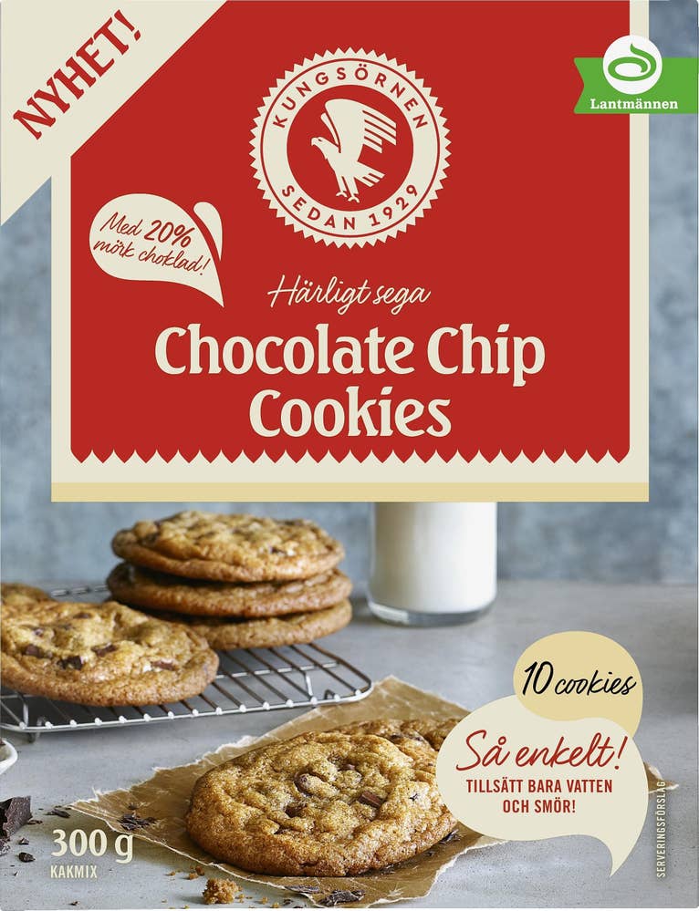 Kungsörnen Chocolate Chip Cookies