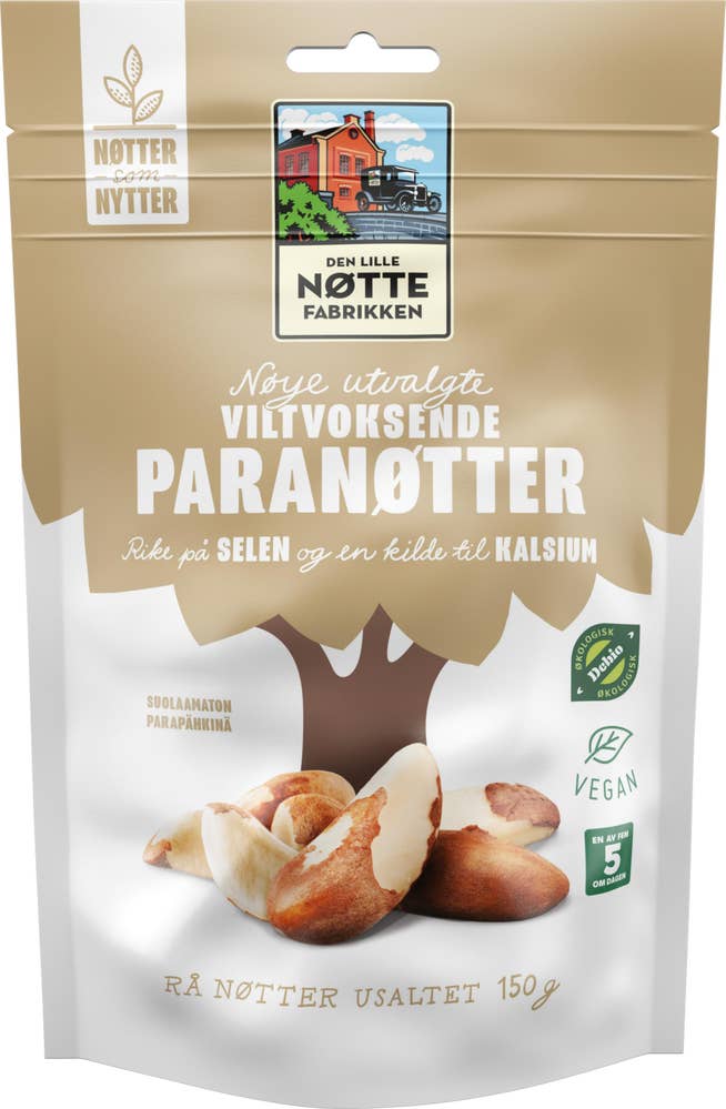 Den Lille Nøttefabrikken Paranötter EKO