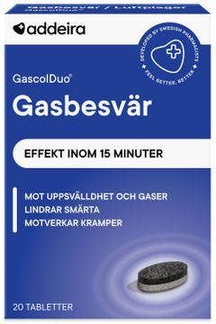 GascolDuo Addeira GascolDuo, Kramper och smärta i magen, tabletter, 20 st
