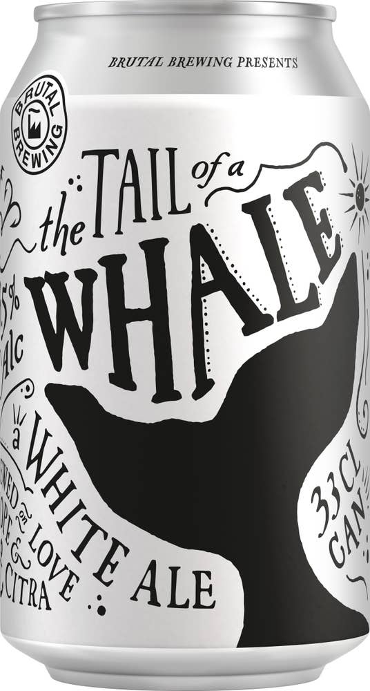 Brutal Brewing Öl Tail of a Whale 3,5%