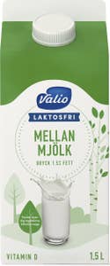 Valio Mellanmjölk Laktosfri 1,5%