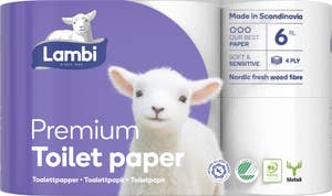 Lambi Toalettpapper Premium