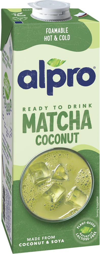 Alpro Kokosdryck Matcha Naturell