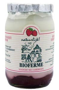 Bioferme Yoghurt med Jordgubbar 3% EKO