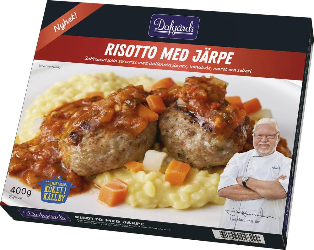 Dafgårds Risotto med Järpe Fryst
