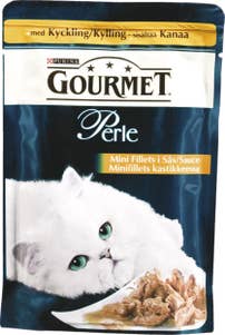 Gourmet Perle Våtfoder Kyckling Minifillets i Sås
