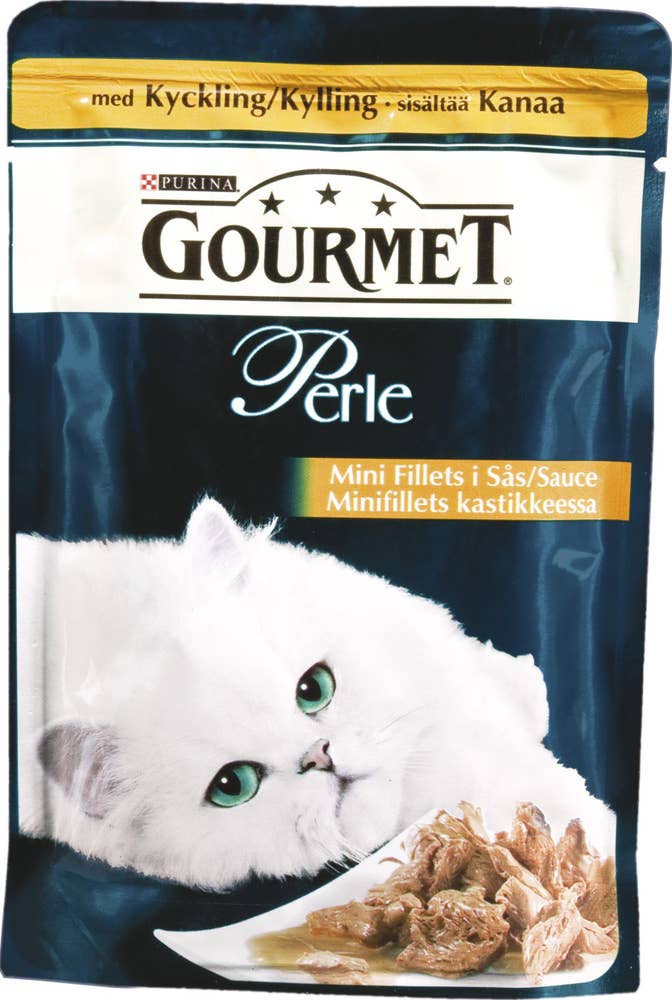 Gourmet Perle Våtfoder Kyckling Minifillets i Sås