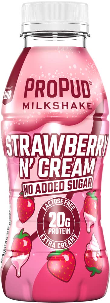 Proteinmilkshake Strawberry n' Cream