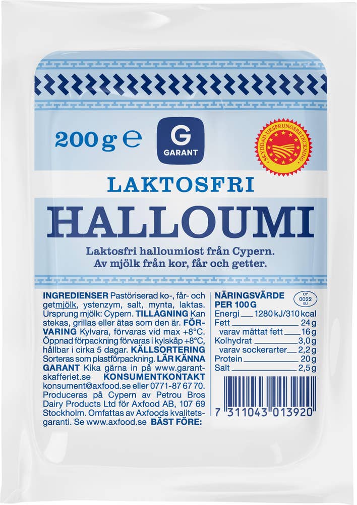 Garant Halloumi Laktosfri
