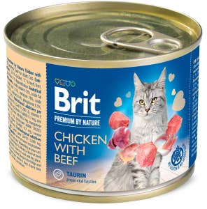 Brit Premium Våtfoder Kyckling & Biff