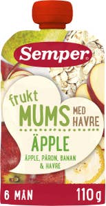 Semper Fruktmums Äpple med Havre 6M