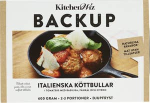 Backup Italienska Köttbullar 2-3 Port Fryst