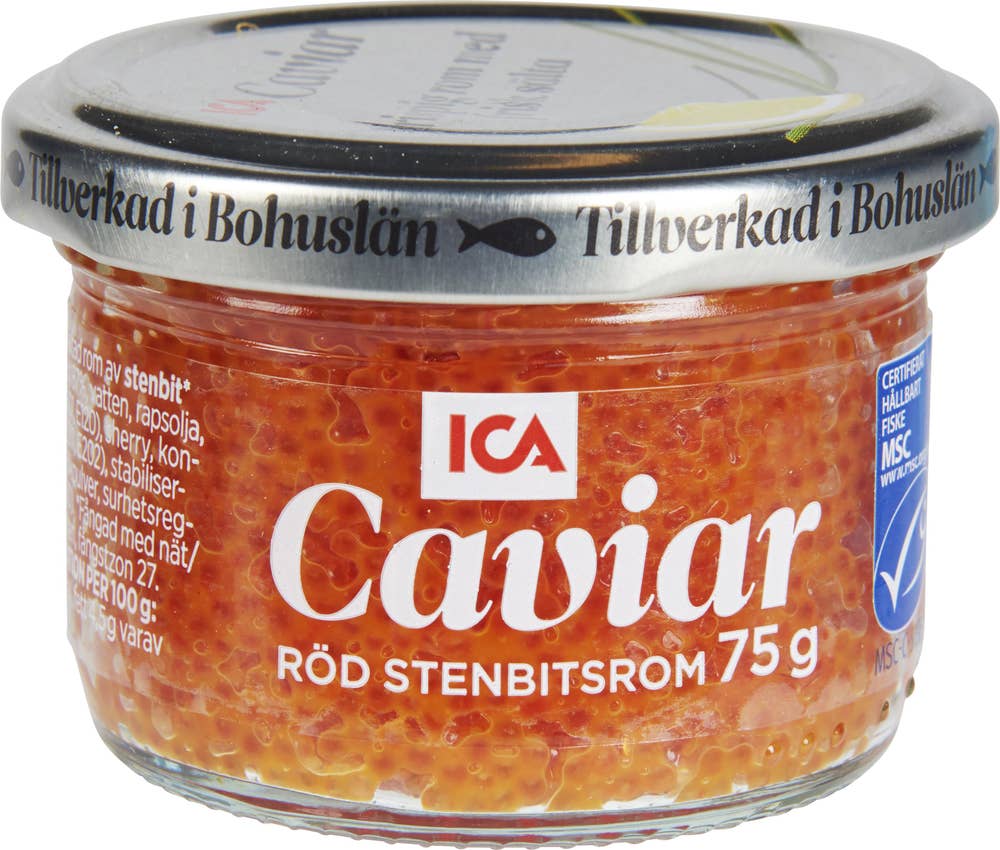Ej sorterad Röd Stenbitsrom Ica