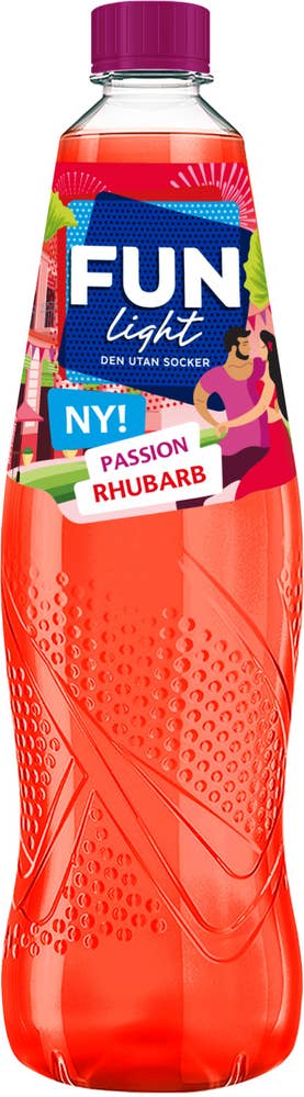 Fun Light Saft Passion & Rabarber