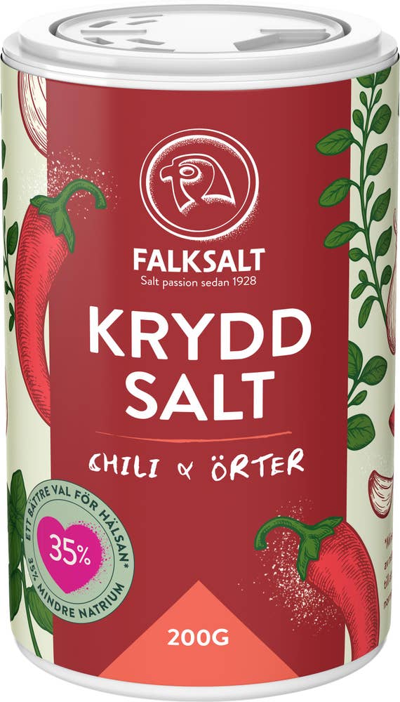Falksalt Kryddsalt Chili & Örter