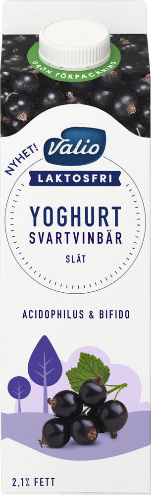 Valio Yoghurt Svarta Vinbär Laktosfri 2,1%