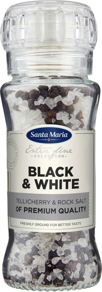 Santa Maria Black & White Kvarn