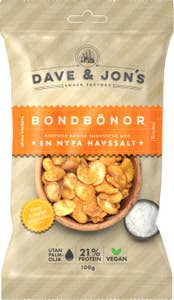 Dave & Jon's Bondbönor Rostade Havssalt