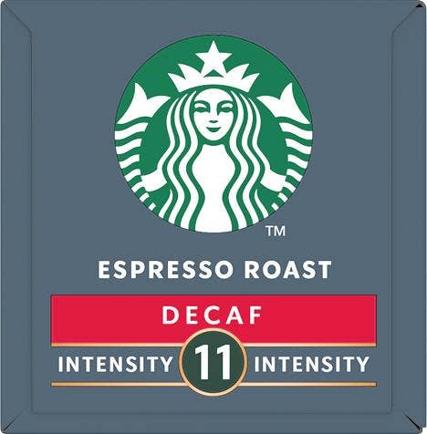 STARBUCKS Espresso Roast Decaf 11 Kaffekapslar