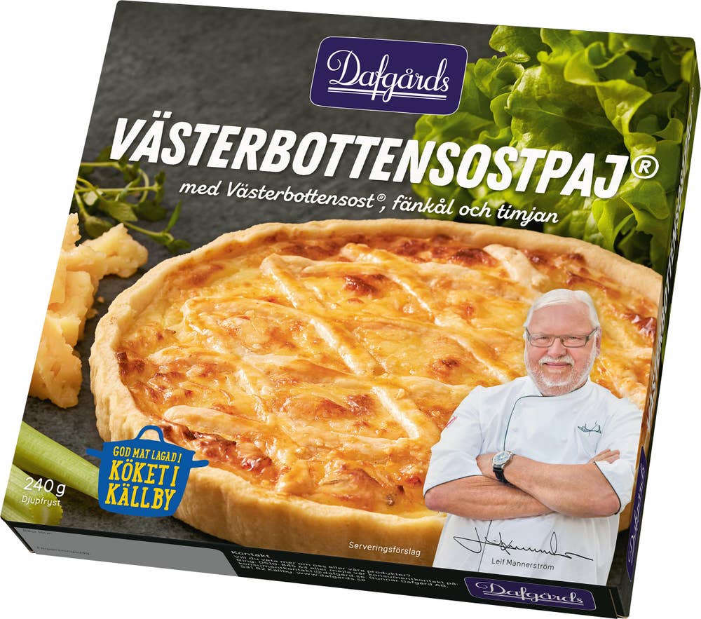 Dafgårds Västerbottensostpaj® Fryst