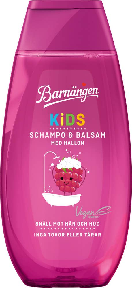 Barnängen Kids Kids Schampo & Balsam Hallon