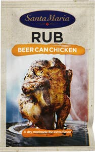Santa Maria Rub Beer Can Chicken
