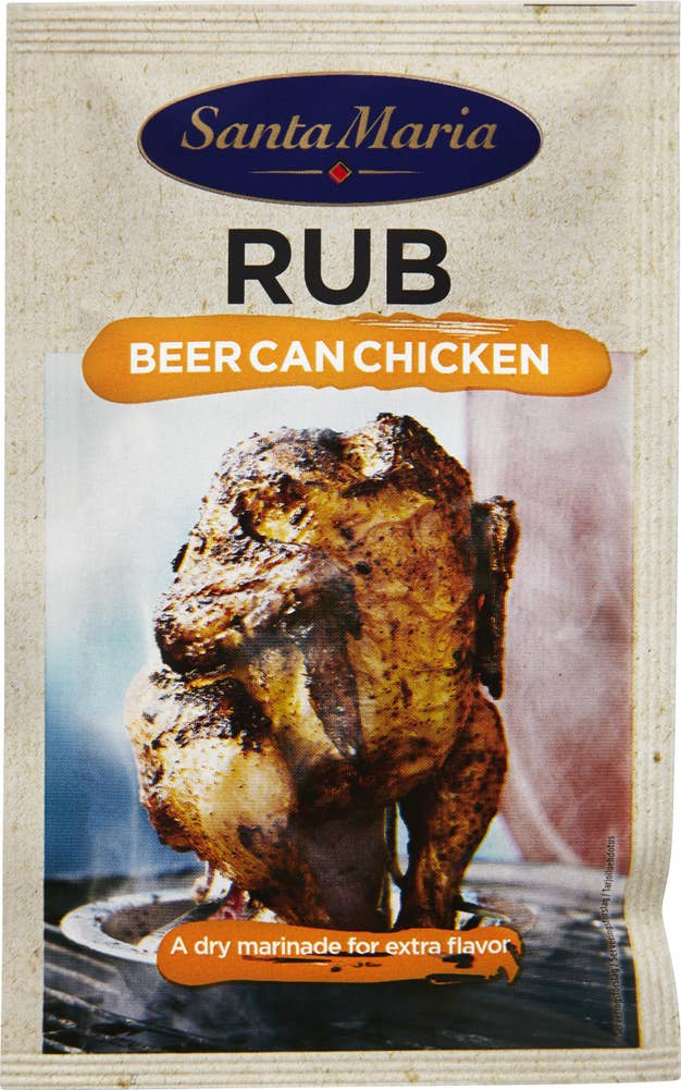 Santa Maria Rub Beer Can Chicken