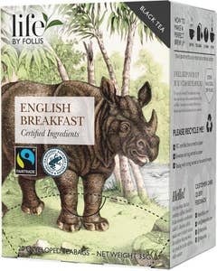 Life by Follis Svart Te English Breakfast Fairtrade