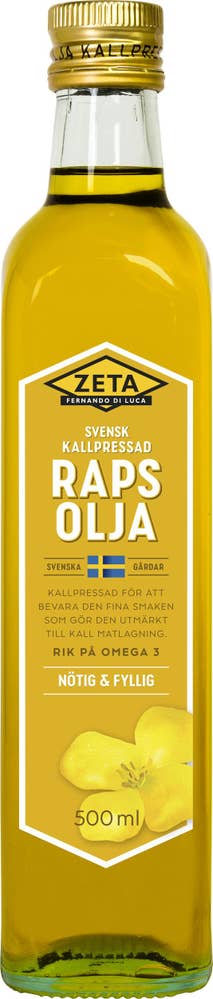 Zeta Rapsolja Kallpressad Nötig
