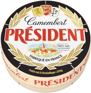 President Camembert Vitmögelost