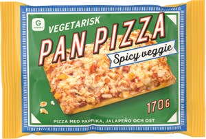Garant Pan Pizza Spicy Veggie Fryst