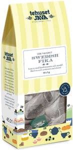 Tehuset Java Svart Te Swedish Fika