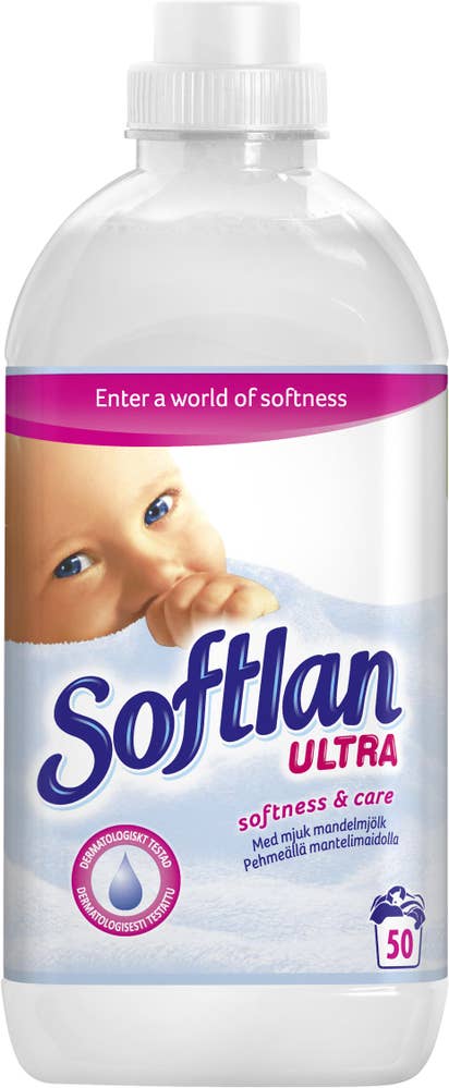 Softlan Sköljmedel Softness & Care Softlan