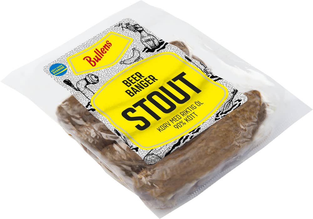 Bullens Pilsnerkorv Beer Banger Stout Bullens